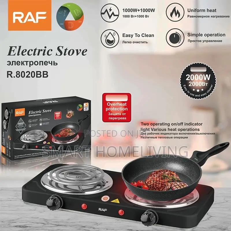 Raf Electric Stove (Model R.8020bb)