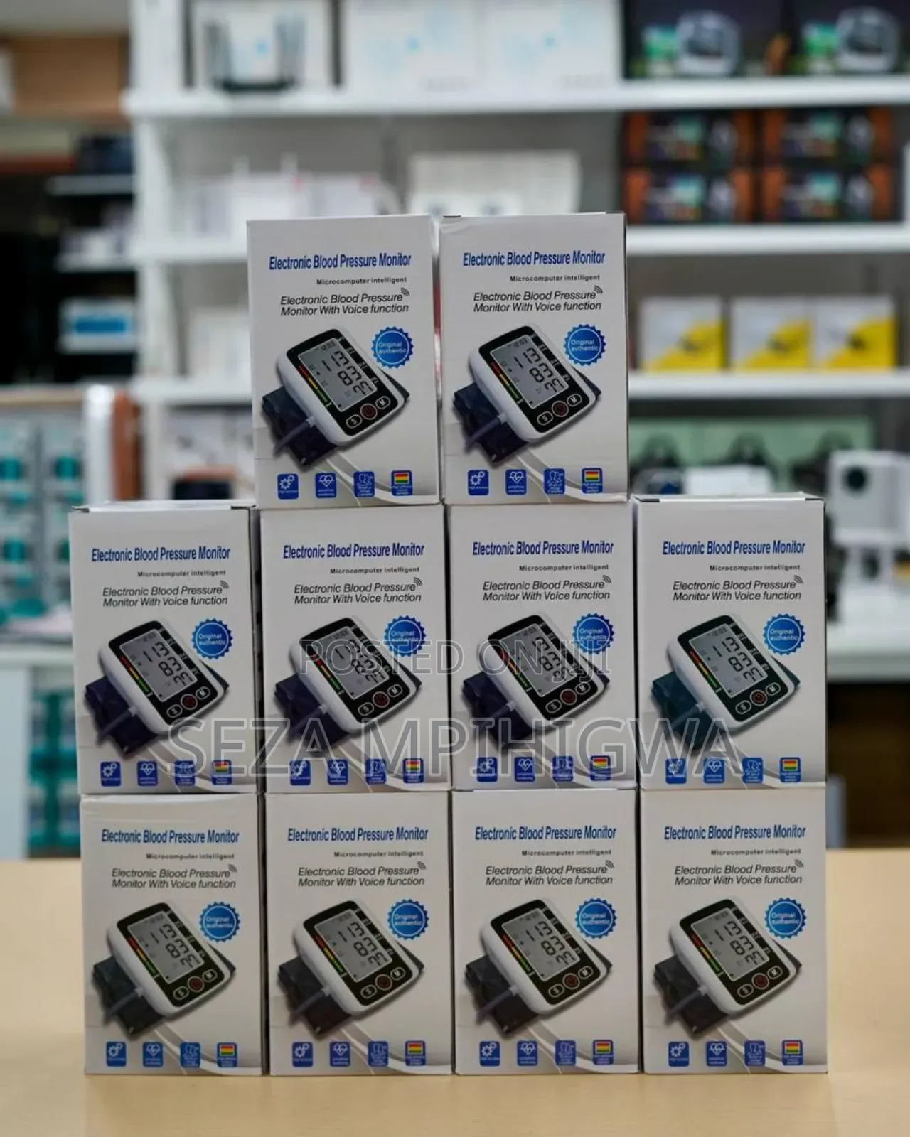 Electronic Blood Pressure Monitor