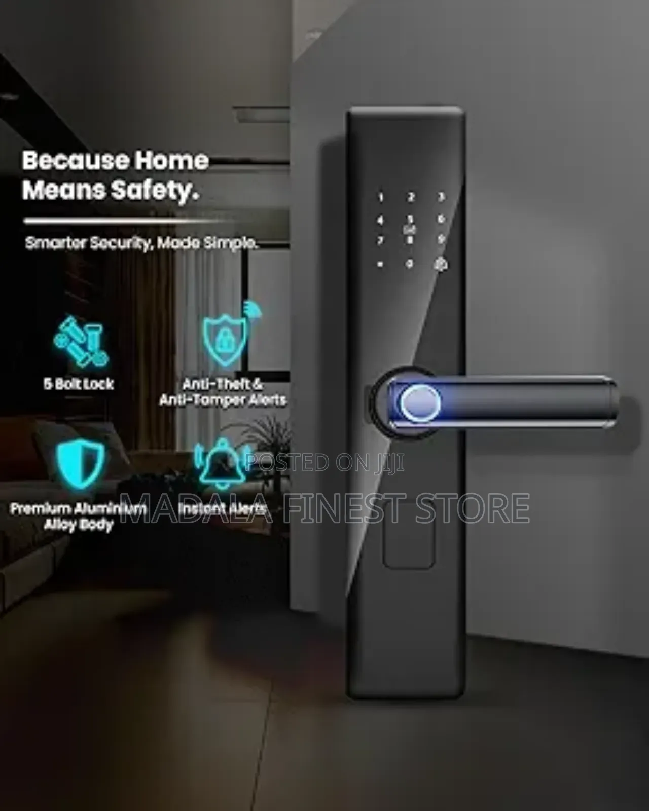 Kitasa Cha Kisasa(Smart Lock Door)
