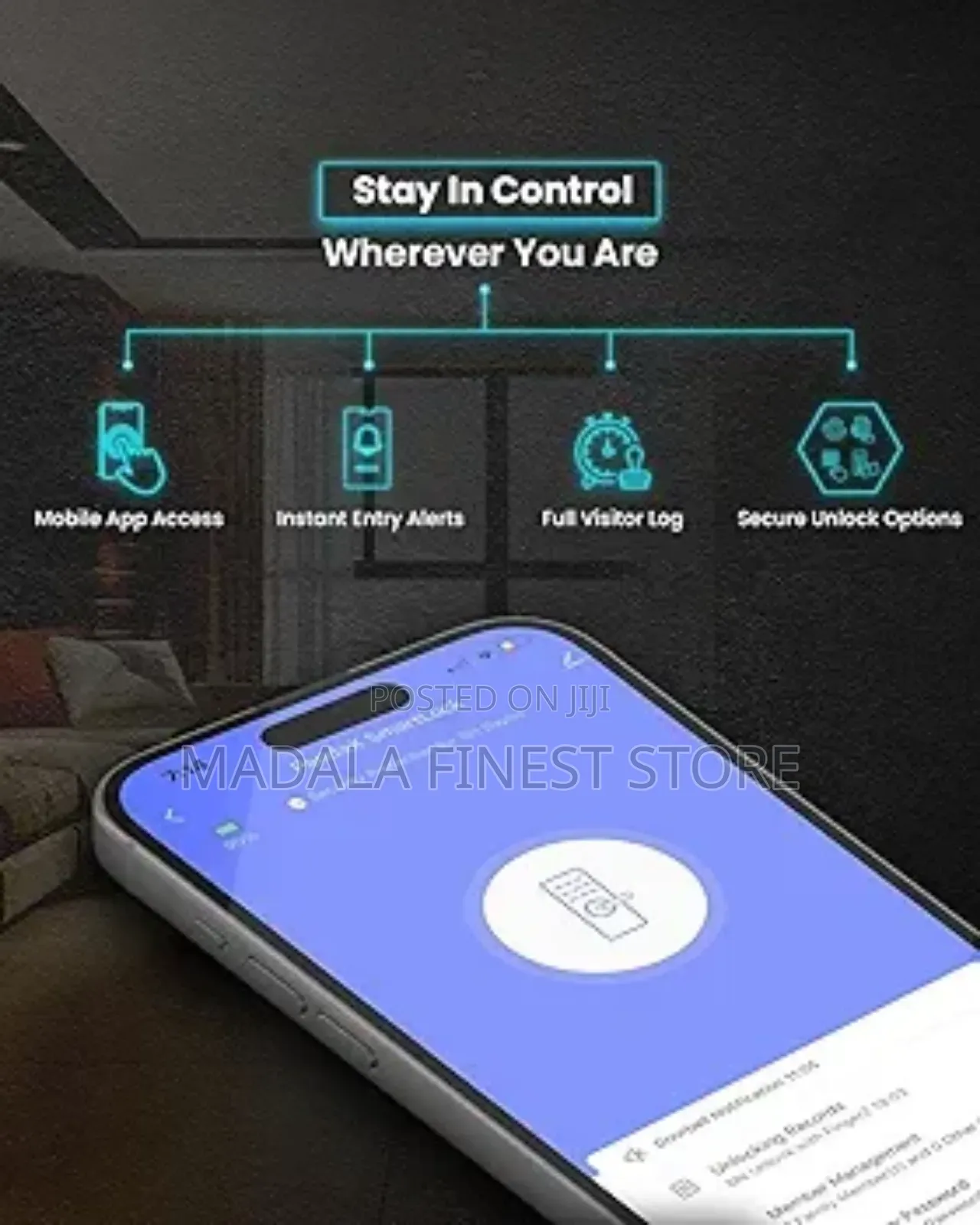 Kitasa Cha Kisasa(Smart Lock Door)