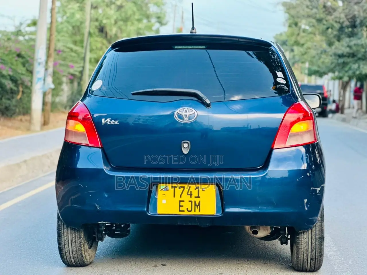 Toyota Vitz 1.0 FWD 3dr 2005 Blue