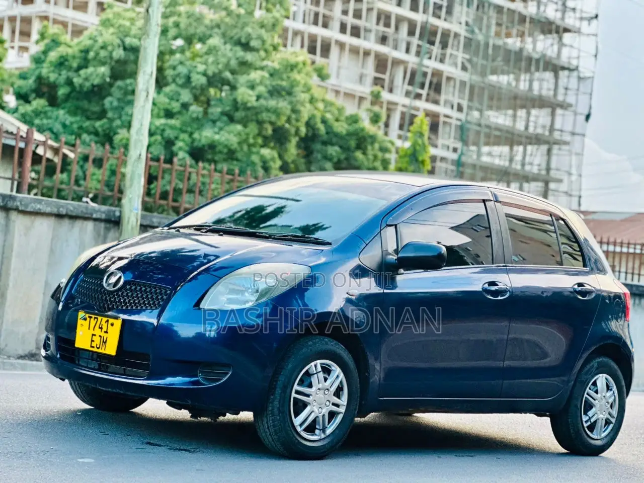 Toyota Vitz 1.0 FWD 3dr 2005 Blue