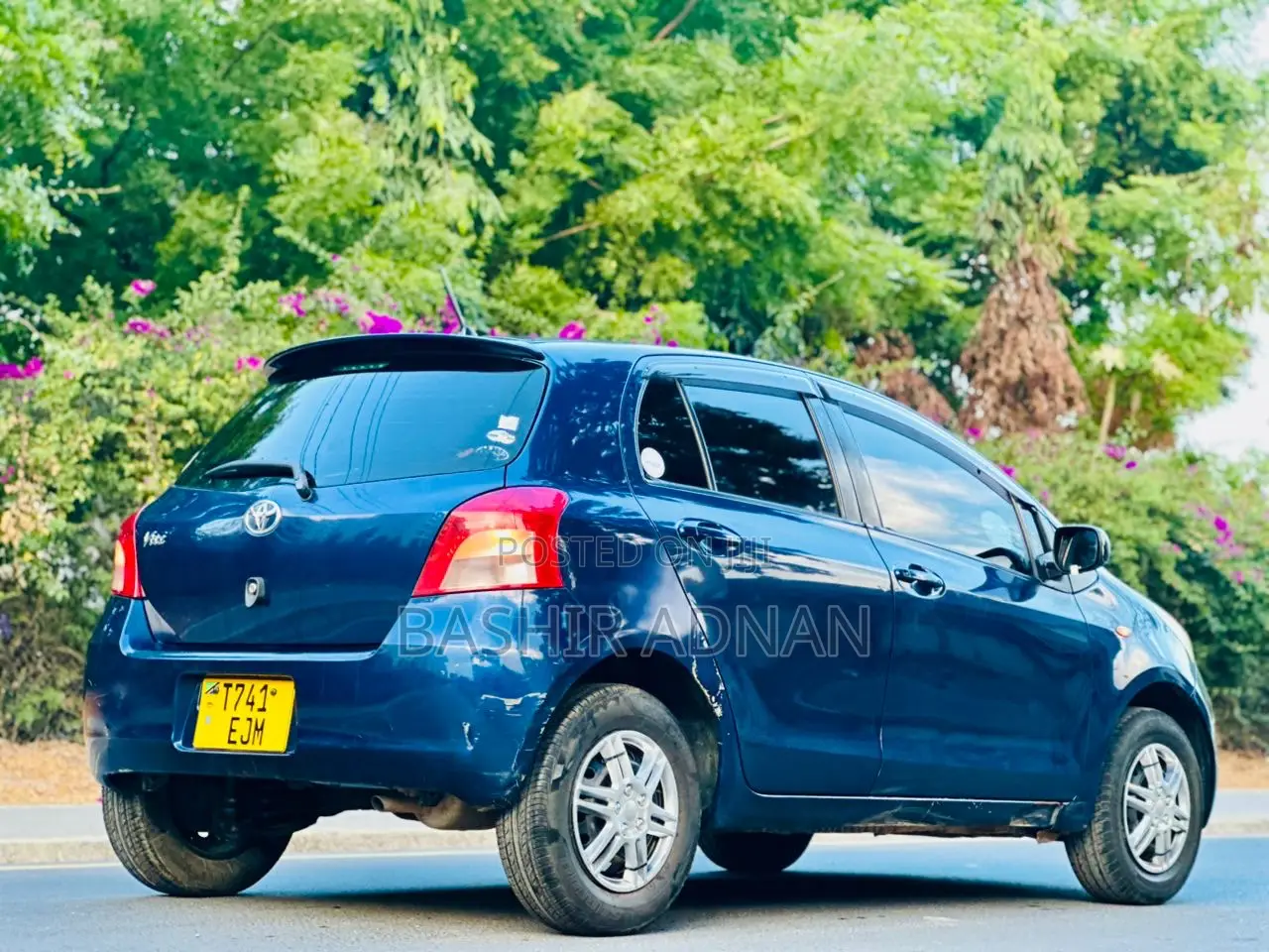 Toyota Vitz 1.0 FWD 3dr 2005 Blue