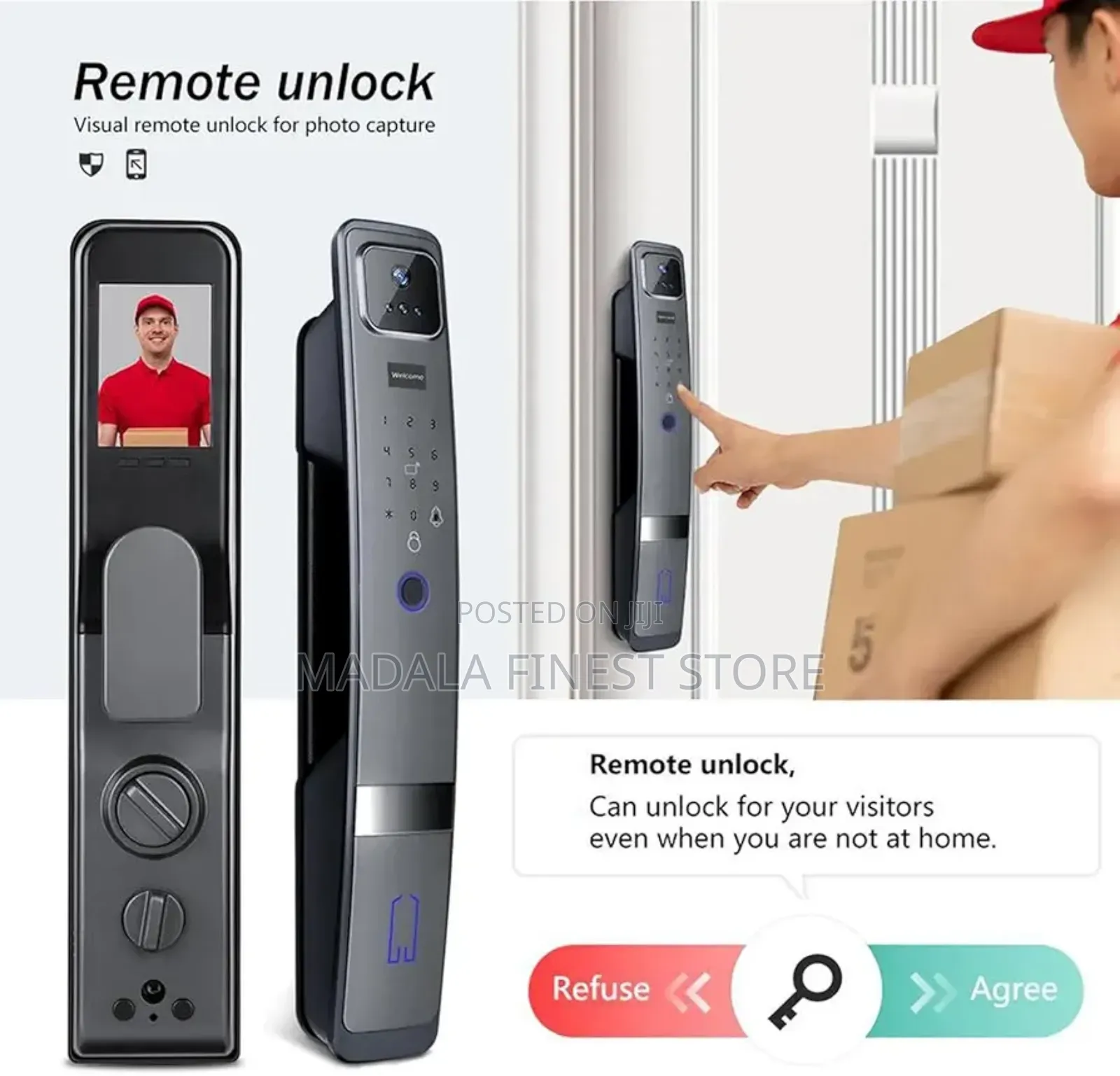 Smart Lock With A Camera