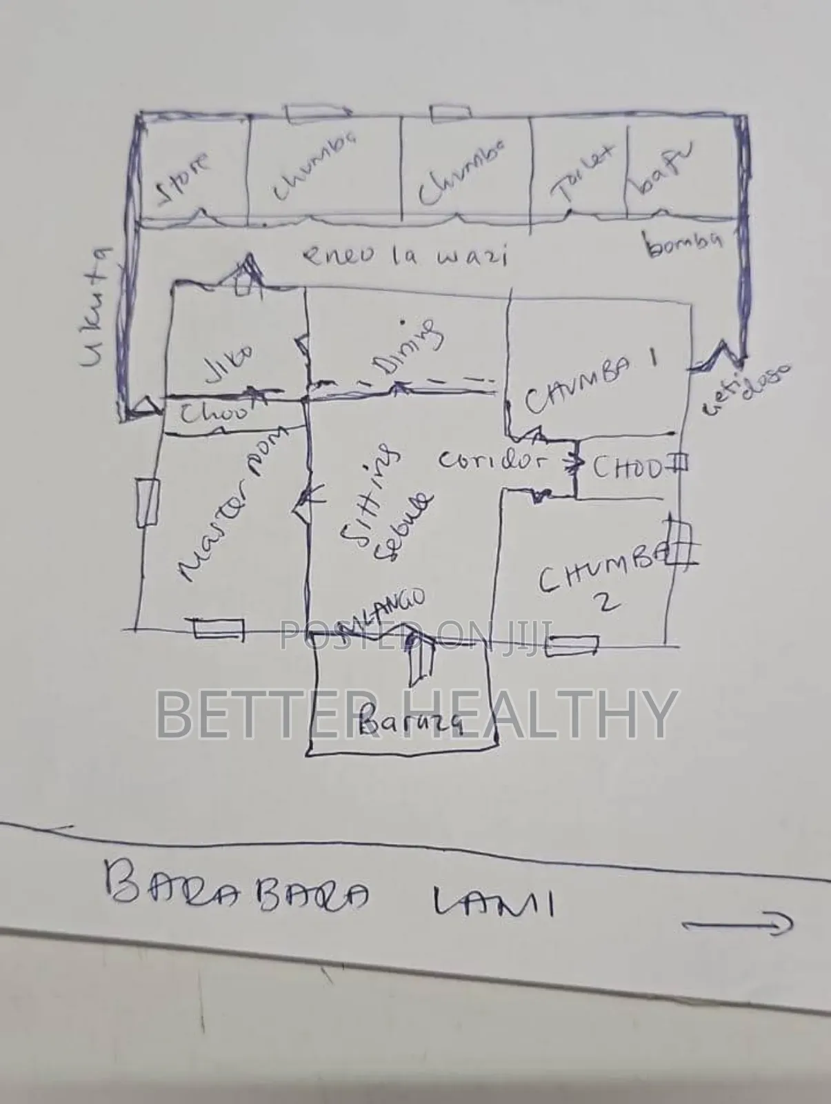 Furnished 5bdrm House in Bensoi, Pugu for sale