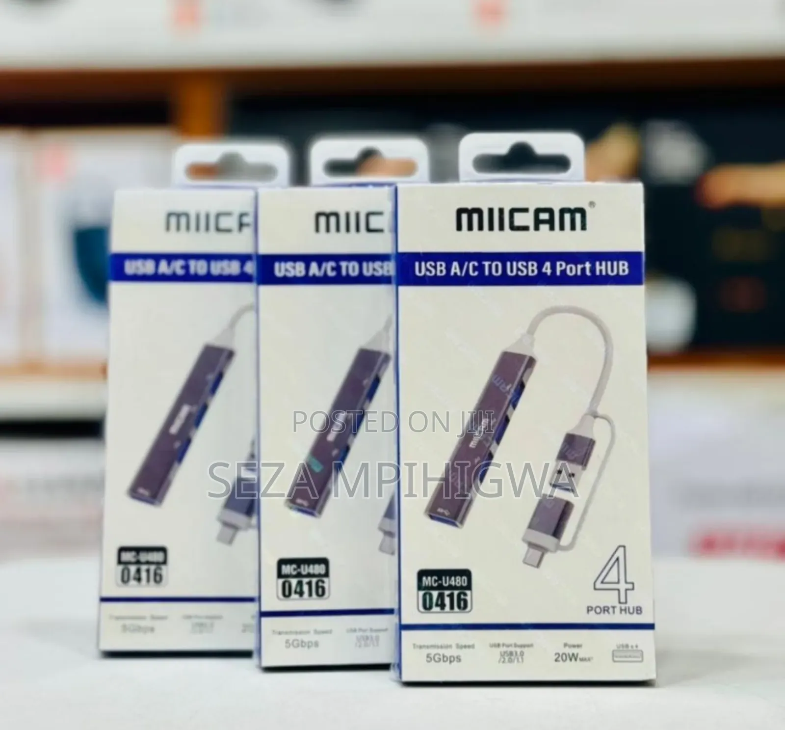 Miicam Usb a/C to Usb 4 Port Hub