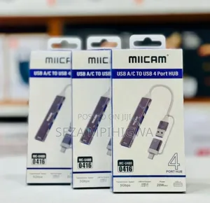 Miicam Usb a/C to Usb 4 Port Hub