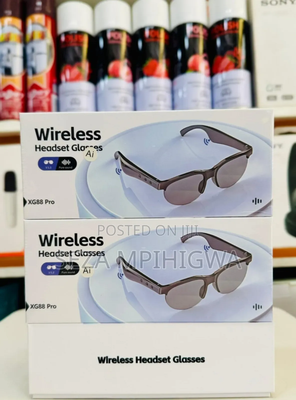 Wireless Headset Glasses