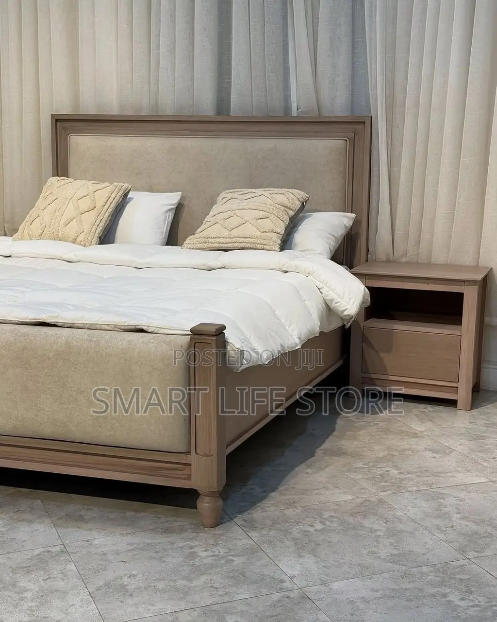 Kitanda Mbao Mixer Sofa Russian Style Na Bed Side 5/6