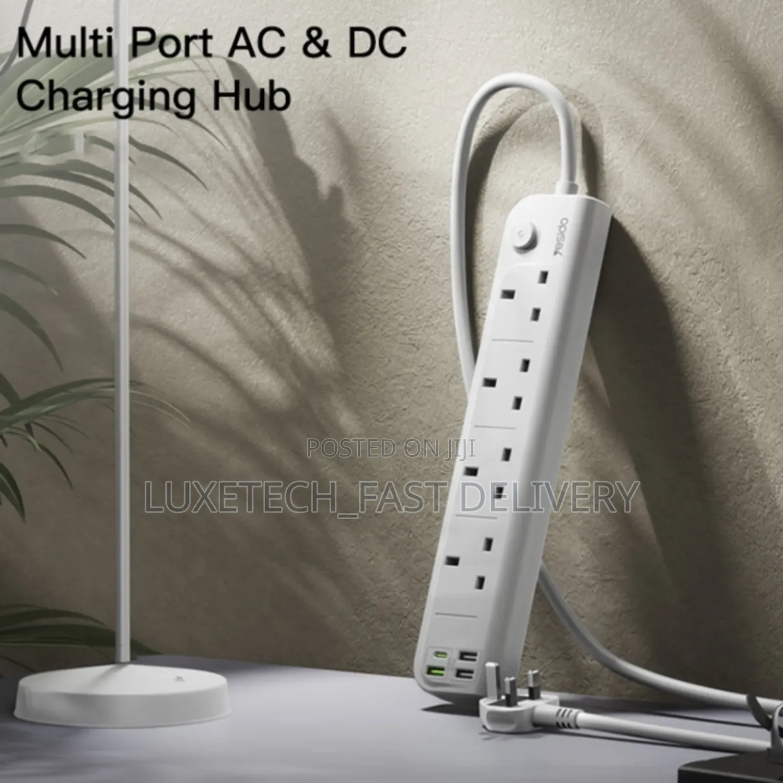 Yesido 8-in-1 Power Socket/Cable Mc23