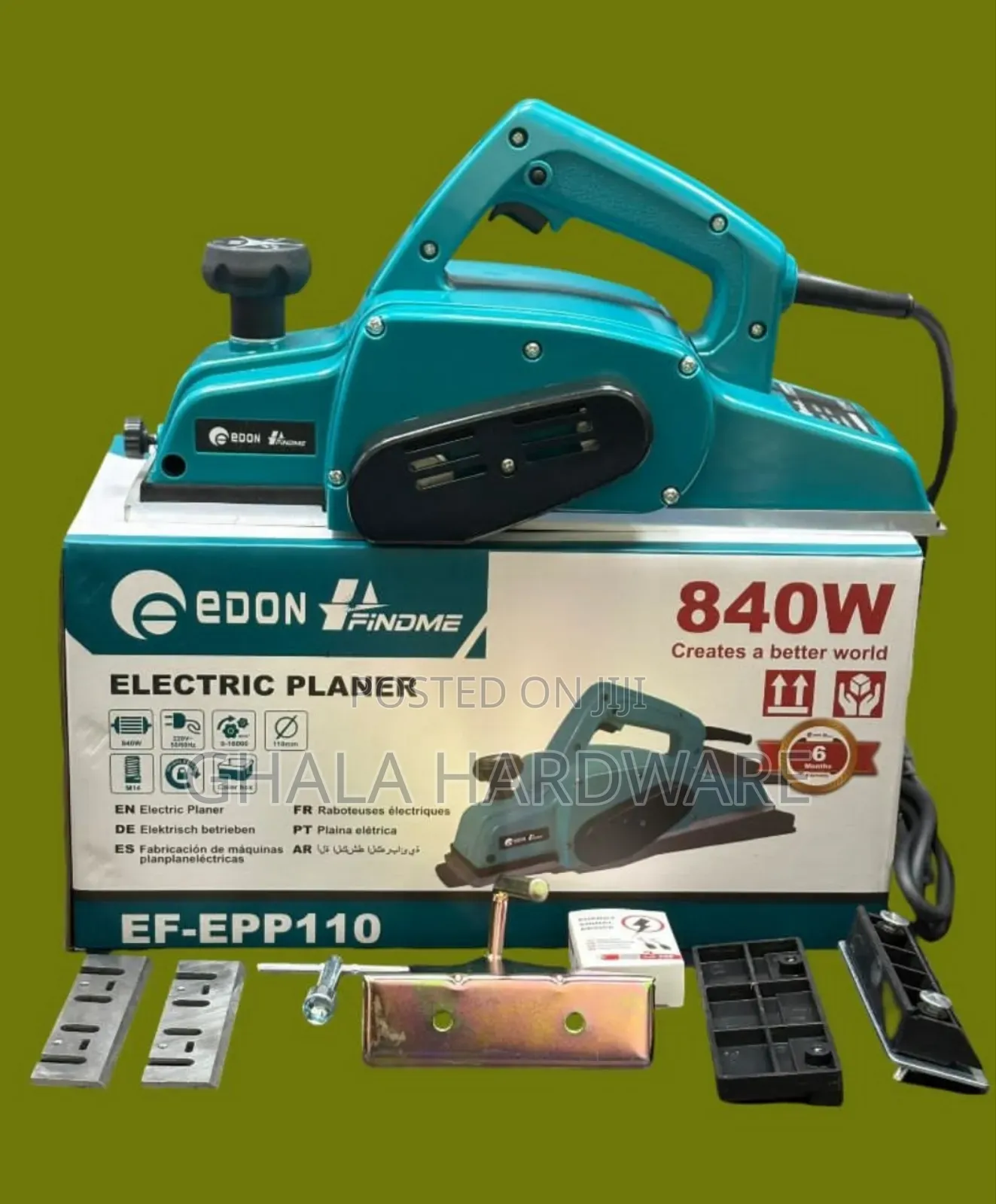 Planer Ef-Epp110 Edon-Findme 4” Randa Machine