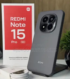 New Xiaomi Redmi Note 15 Pro+ 512 GB Black