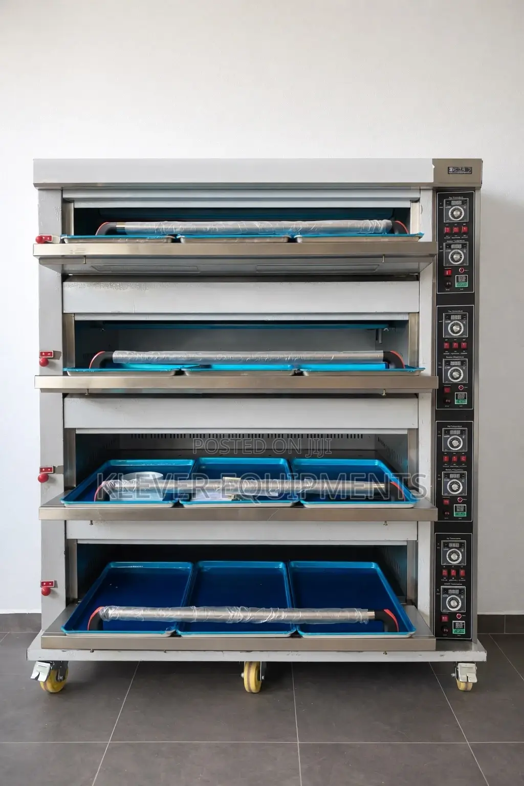 12-Tray 4 Deck Commercial Gas Oven