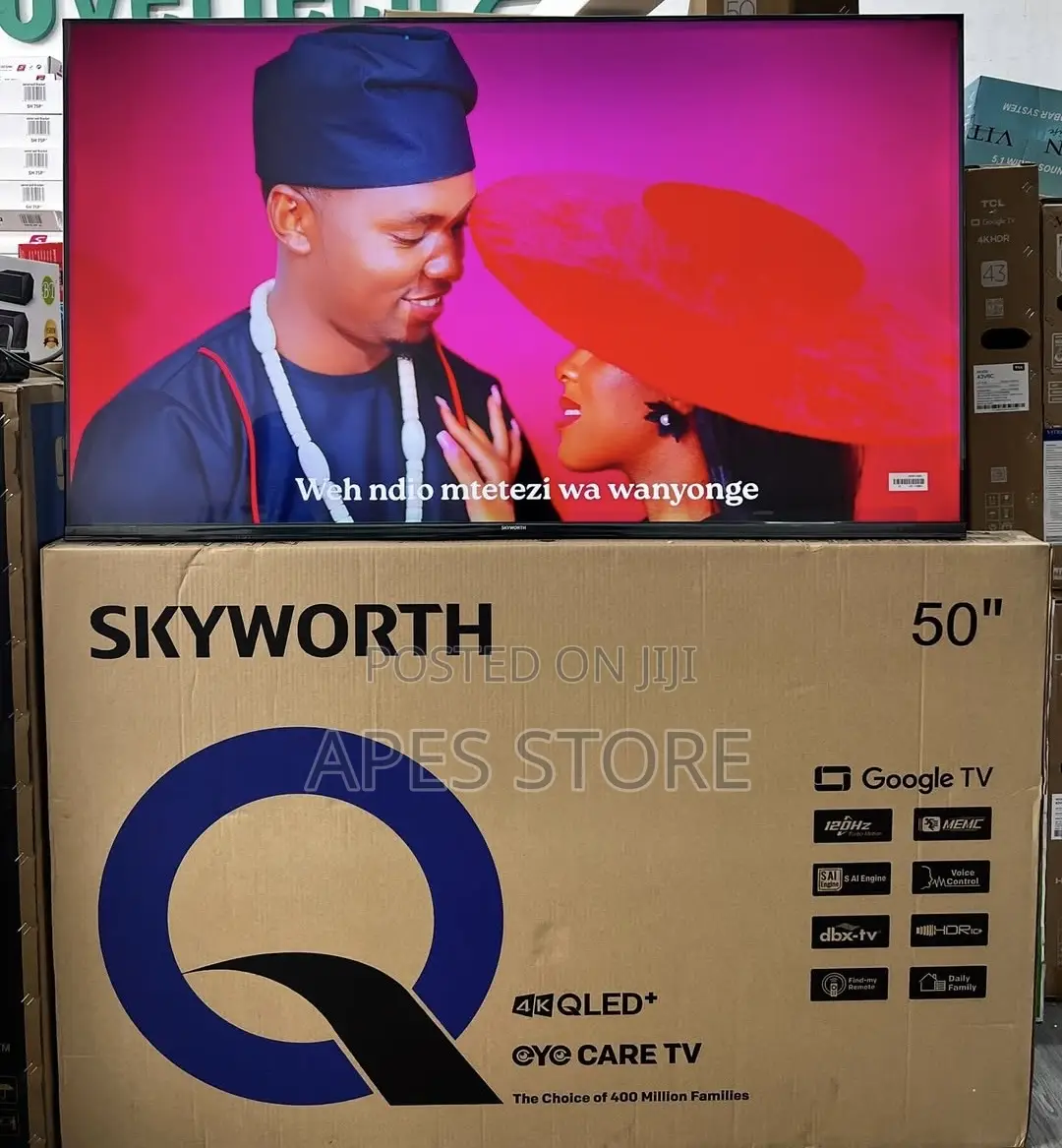 Skyworth Android Qled Tv 50inch