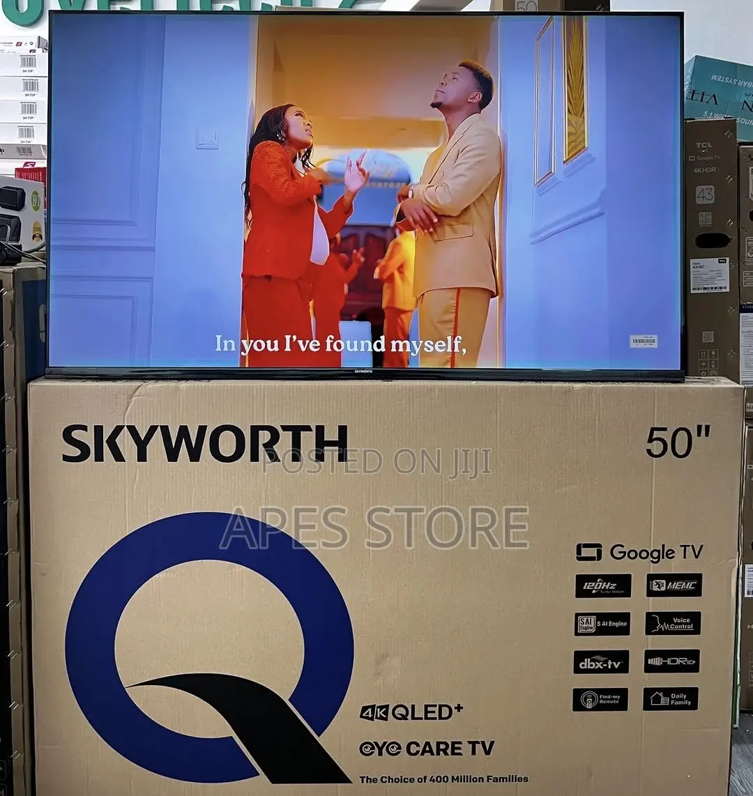 Skyworth Android Qled Tv 50inch