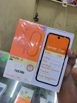 New Tecno Spark 40 Pro 256 GB