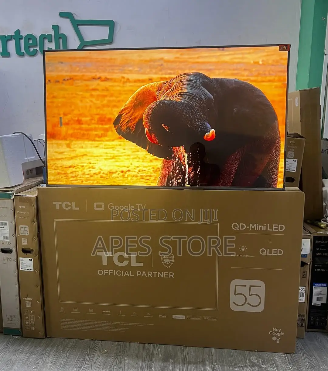 TCL Google Qled Tv 55 Inch