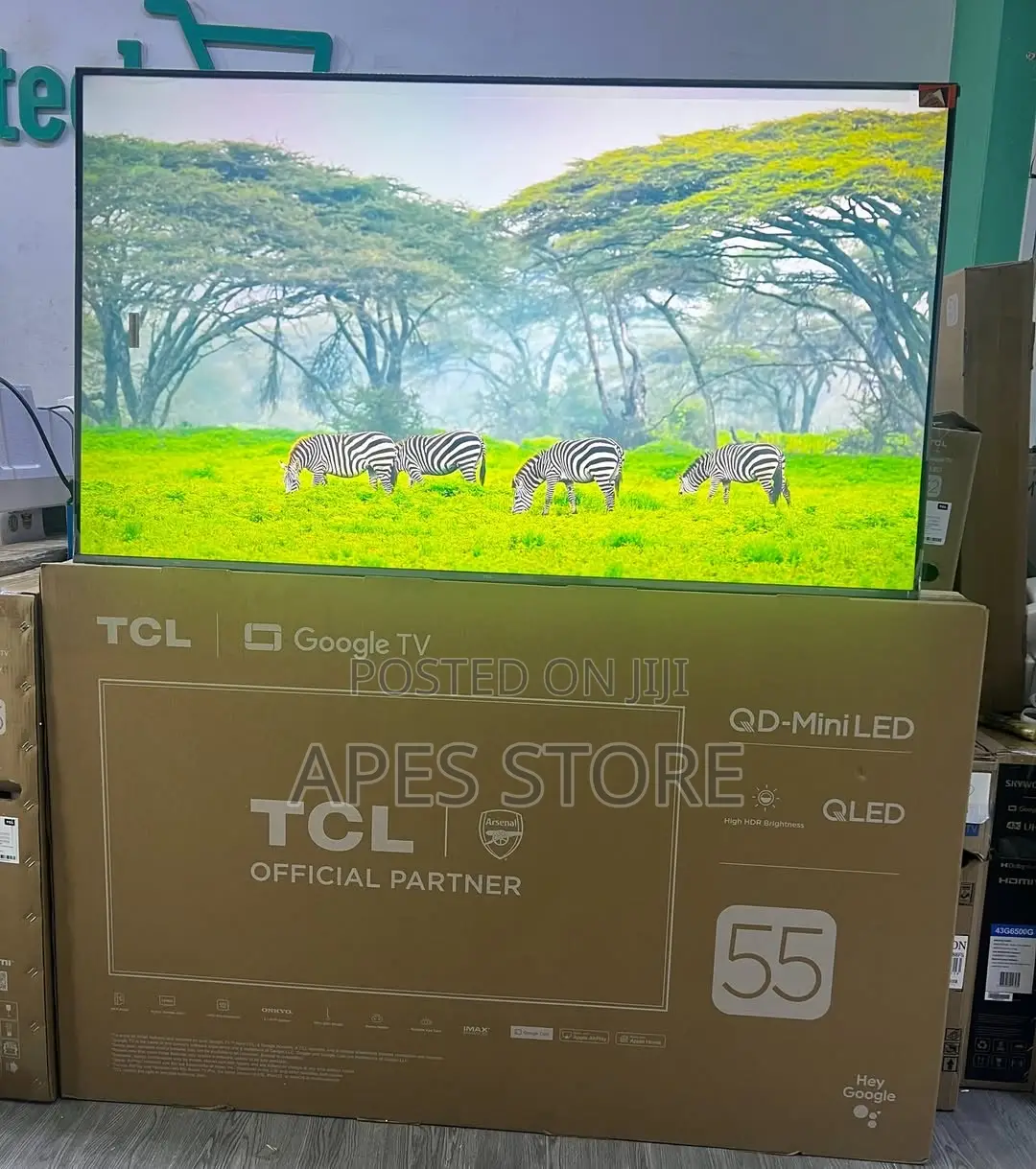 TCL Google Qled Tv 55 Inch