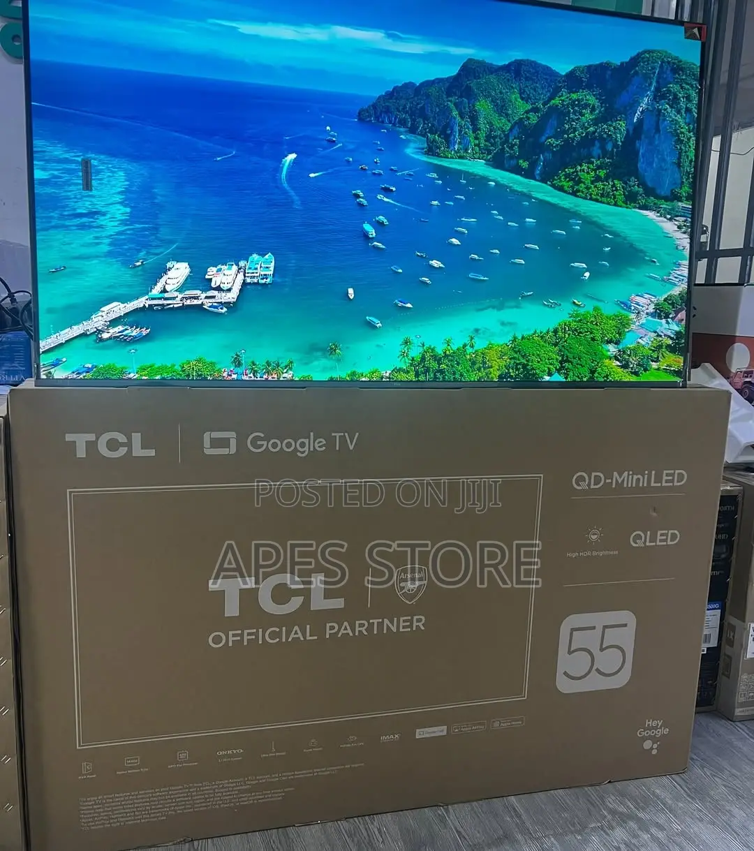 TCL Google Qled Tv 55 Inch