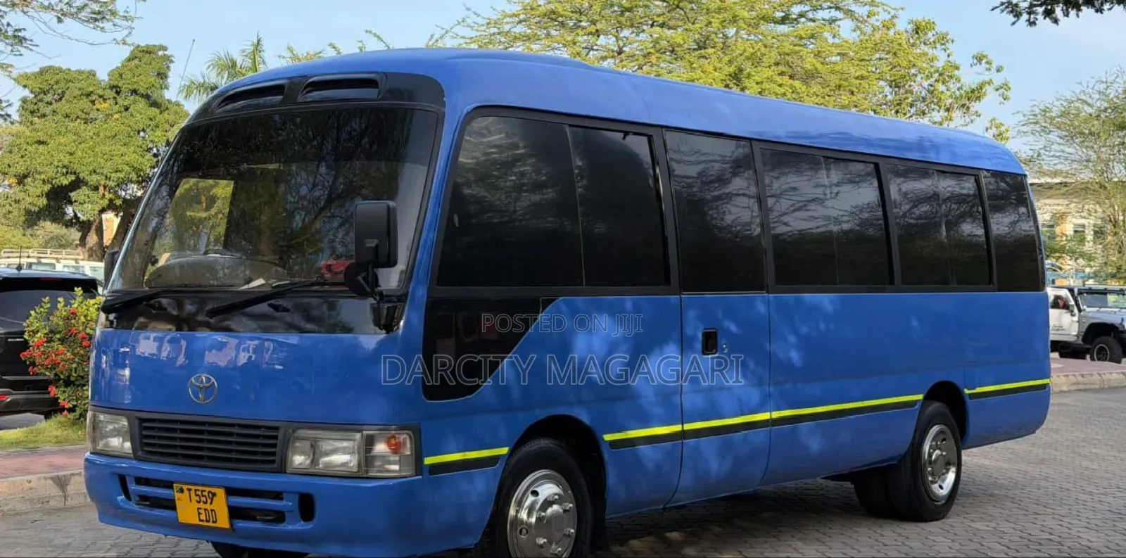 Toyota Coaster 1997 Blue