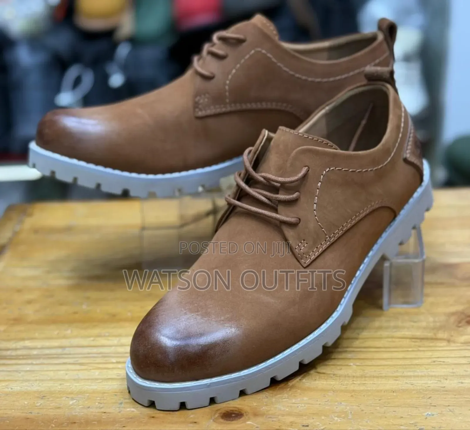 Men's Leather Shoes Timberland Brand Very Smart