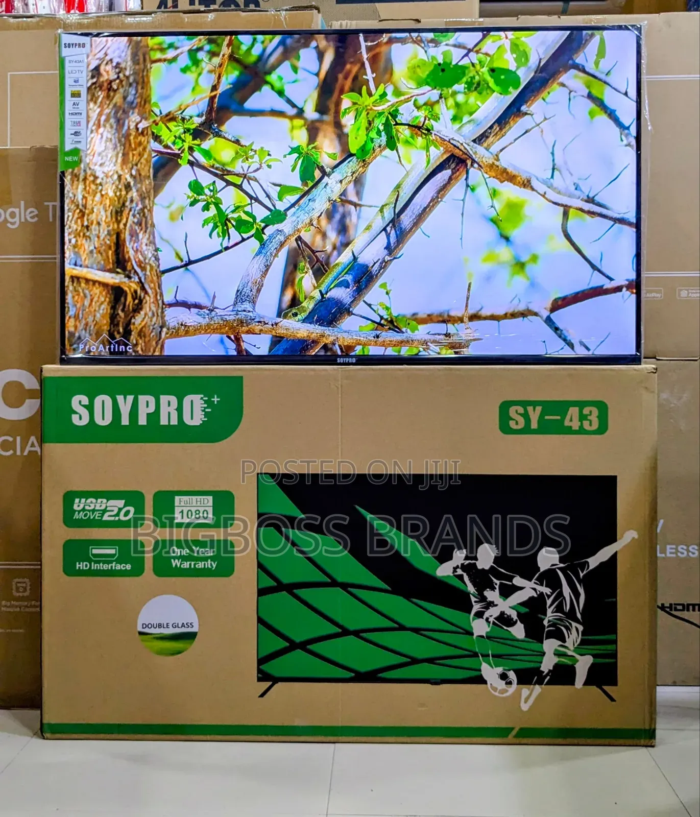 Soypro
Led Tv 43 Double Frameless
