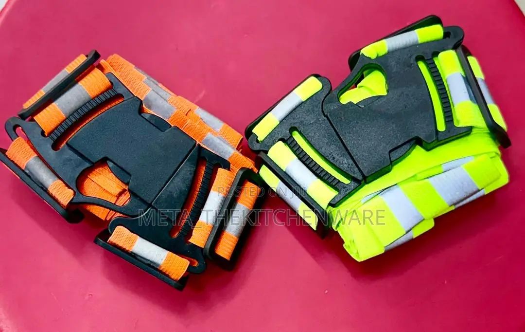 Safety Vest With Adjustable Size From Small To Big