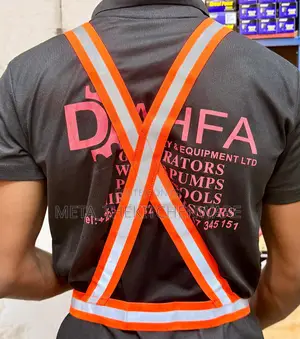 Safety Vest With Adjustable Size From Small To Big