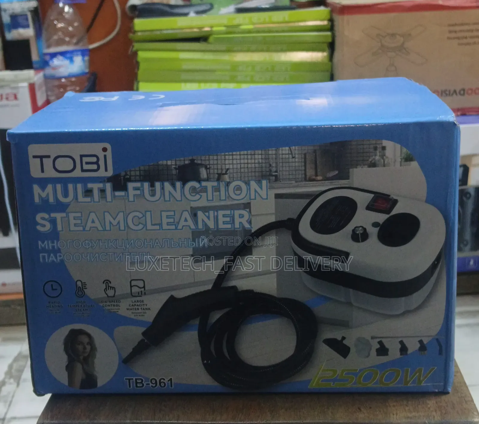 Tobi Steam Cleaner 2500w With High-Temperature and Pressure