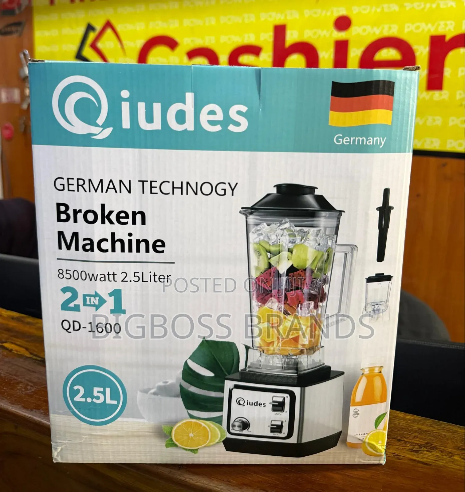 Qiudes Commercial Blender 2.5 Liters [Qd 1600]