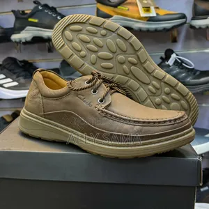 Men's Boots Low Clark's Material Heyman