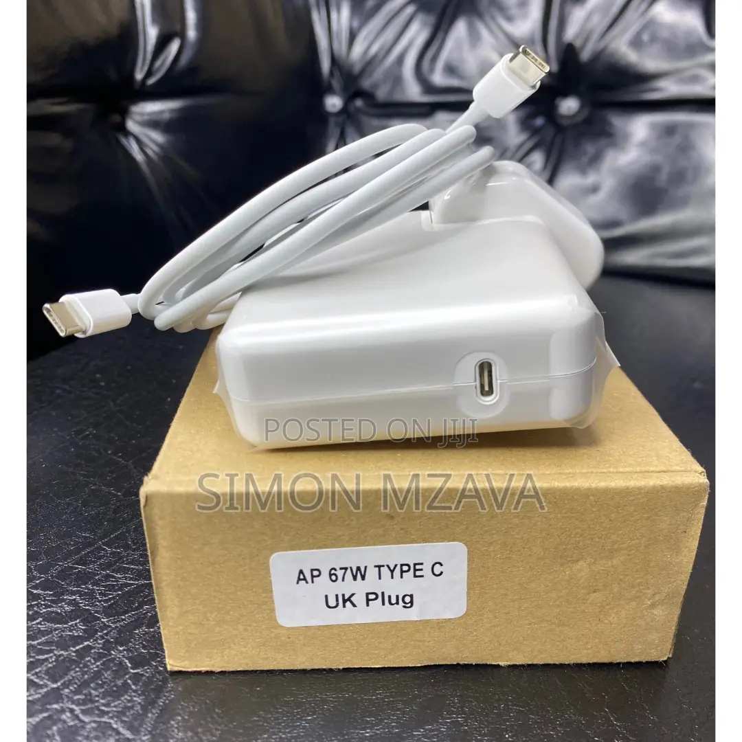 67w Usb-C Fast Charging Adapter Compatible With Macbook Pro and Air