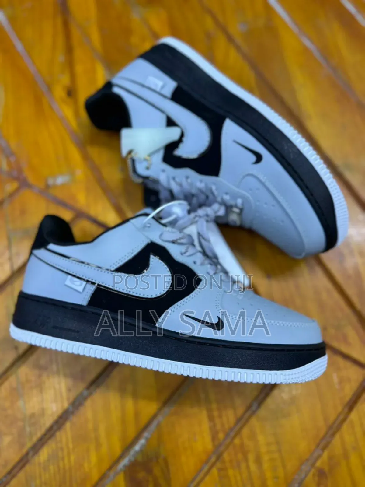 Men's Sneakers Nike Airforce1 Multicolor Material Leather