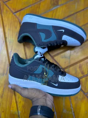 Men's Sneakers Nike Airforce1 Multicolor Material Leather