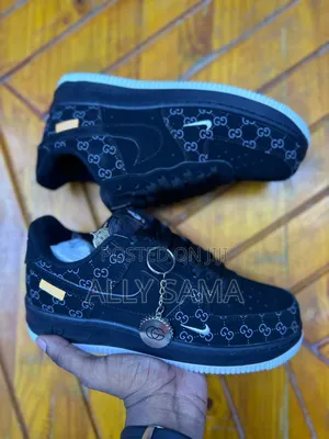 Men's Sneakers Nike Airforce1 Multicolor Material Leather