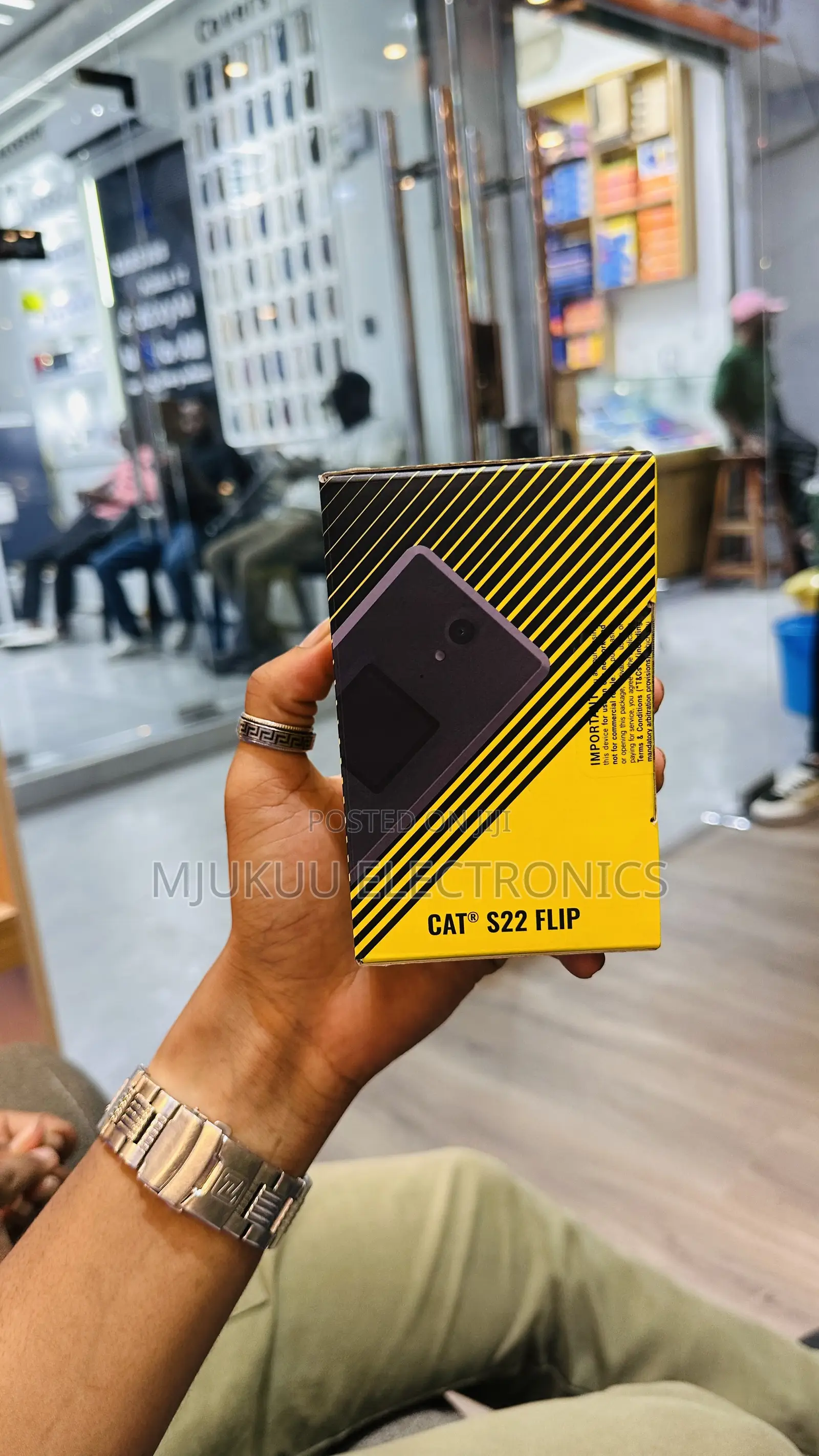 New Cat S22 Flip 16 GB Black