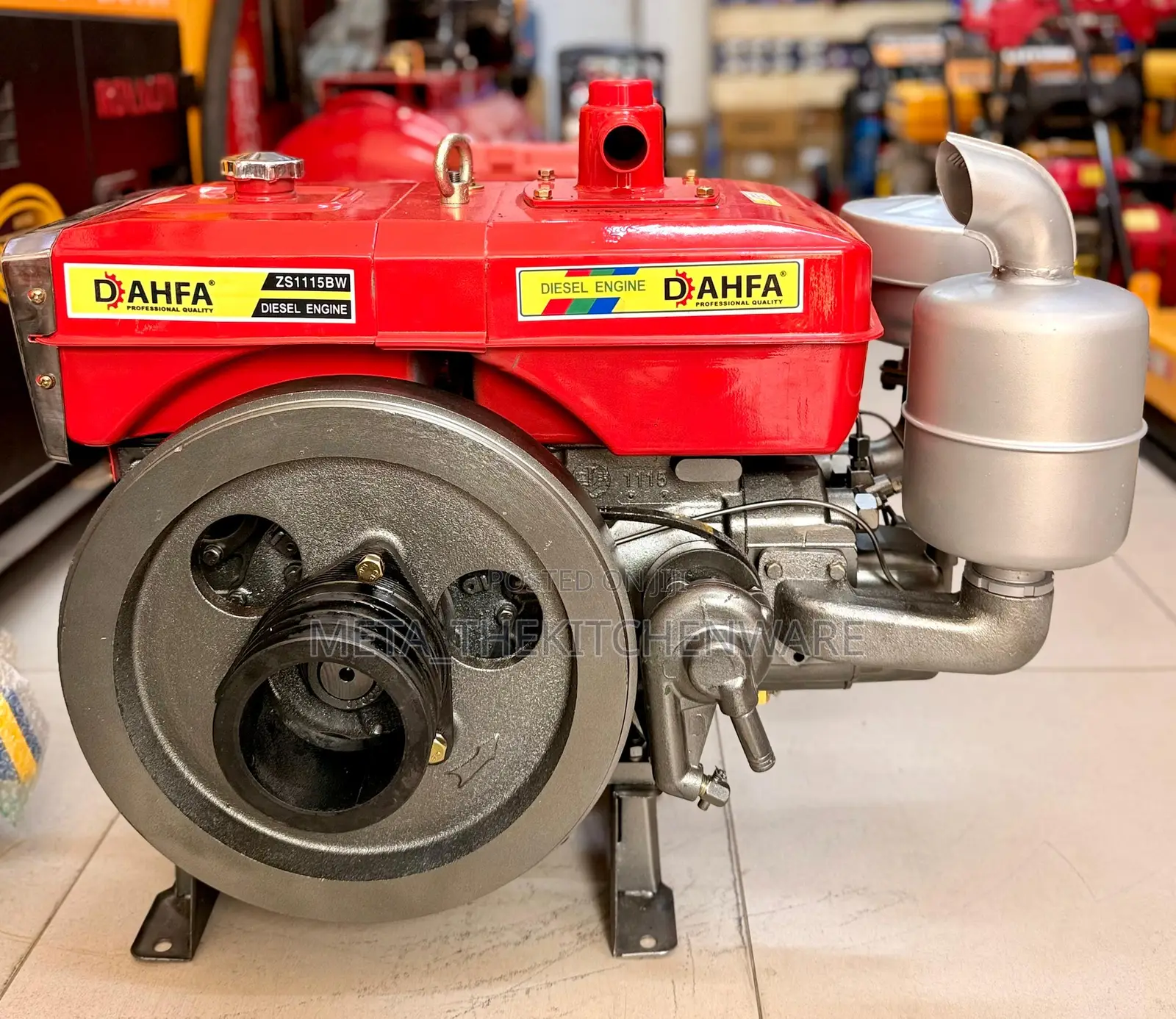 Dahfa Diesel Engine 30hp Key Start