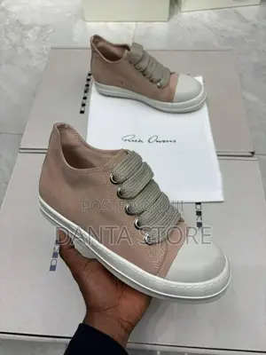 Rick Owen Jumbo Lace Sneakers