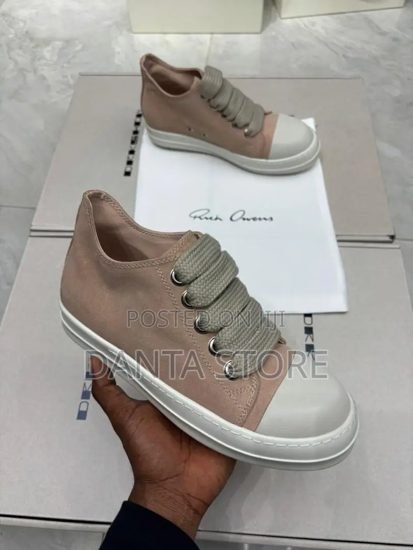 Rick Owen Jumbo Lace Sneakers