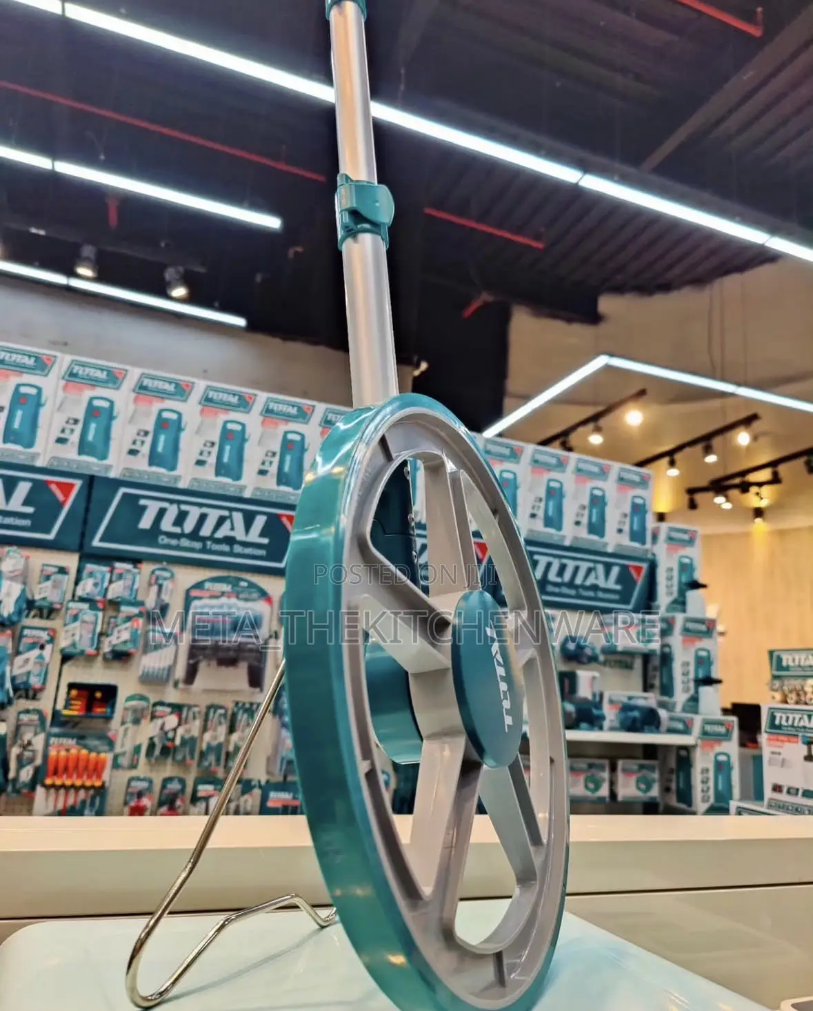 Total Odometer Measuring Wheel 9999.9m With Stand Tmt19945