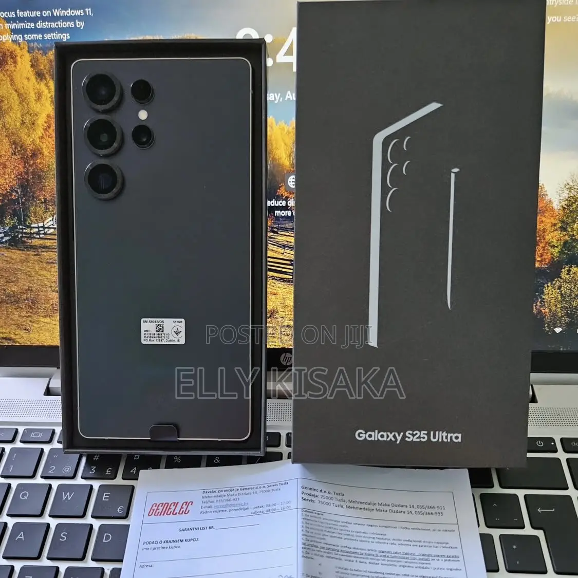 New Samsung Galaxy S25 Ultra 512 GB Black