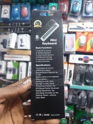 Voice Remote With Mini Keyboard
