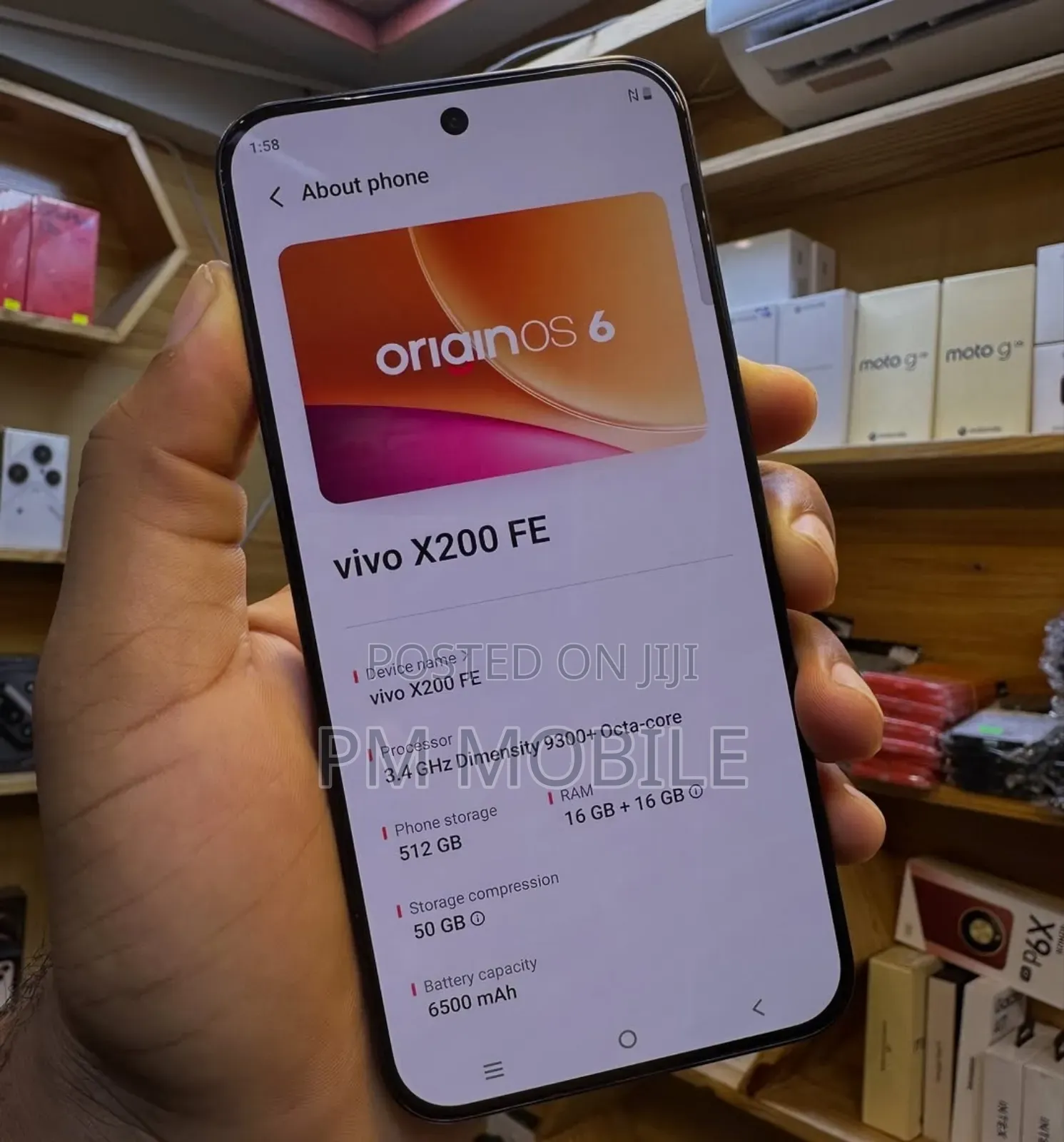 Vivo X200 FE 512 GB
