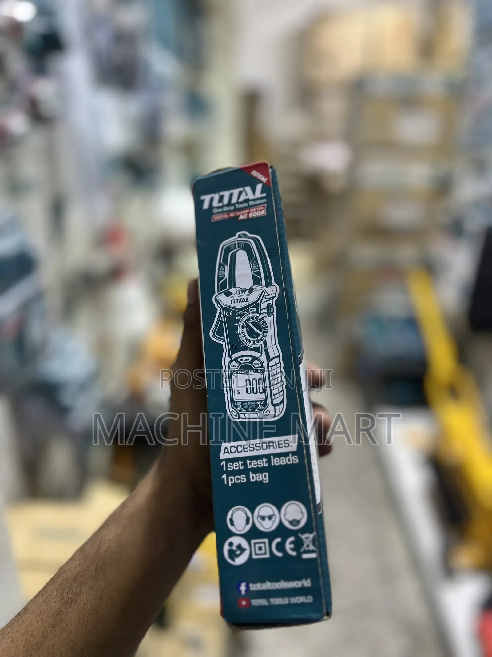 Digital Ac Clamp Meter Ac 600a