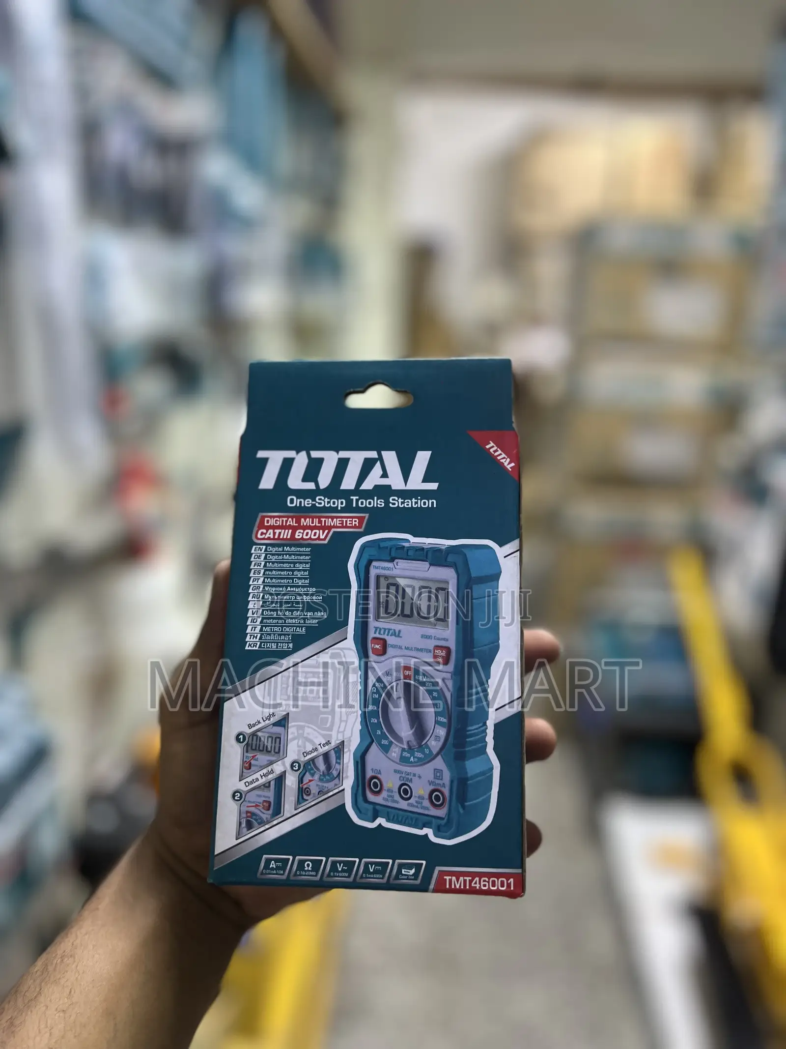 Digital Multmeter Catiii 600v