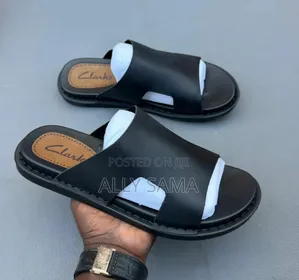 Memen's Sandals Ecco Material Leather Sole Rubber