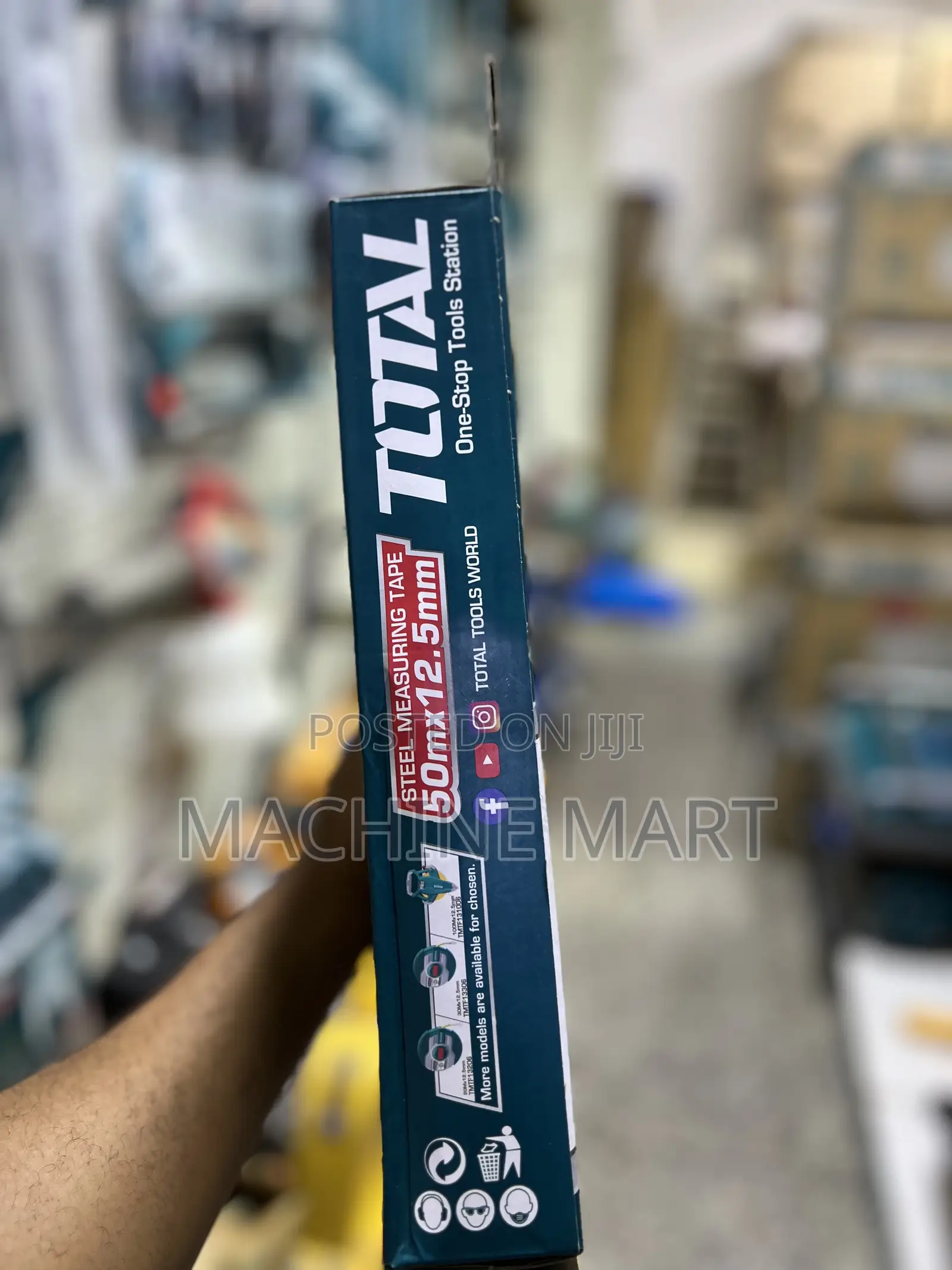 Steel Measuring Tape 50mx12.5mm