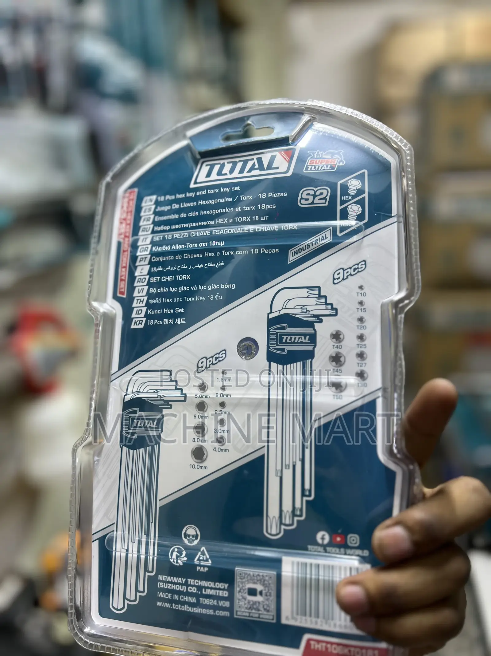 Hex Key Set and Torx Key Set