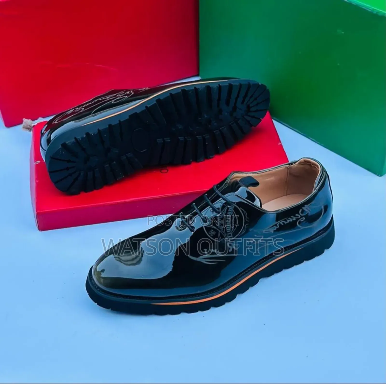 Men's Leather Shoes Timberland Brand Completely Very Shinning
