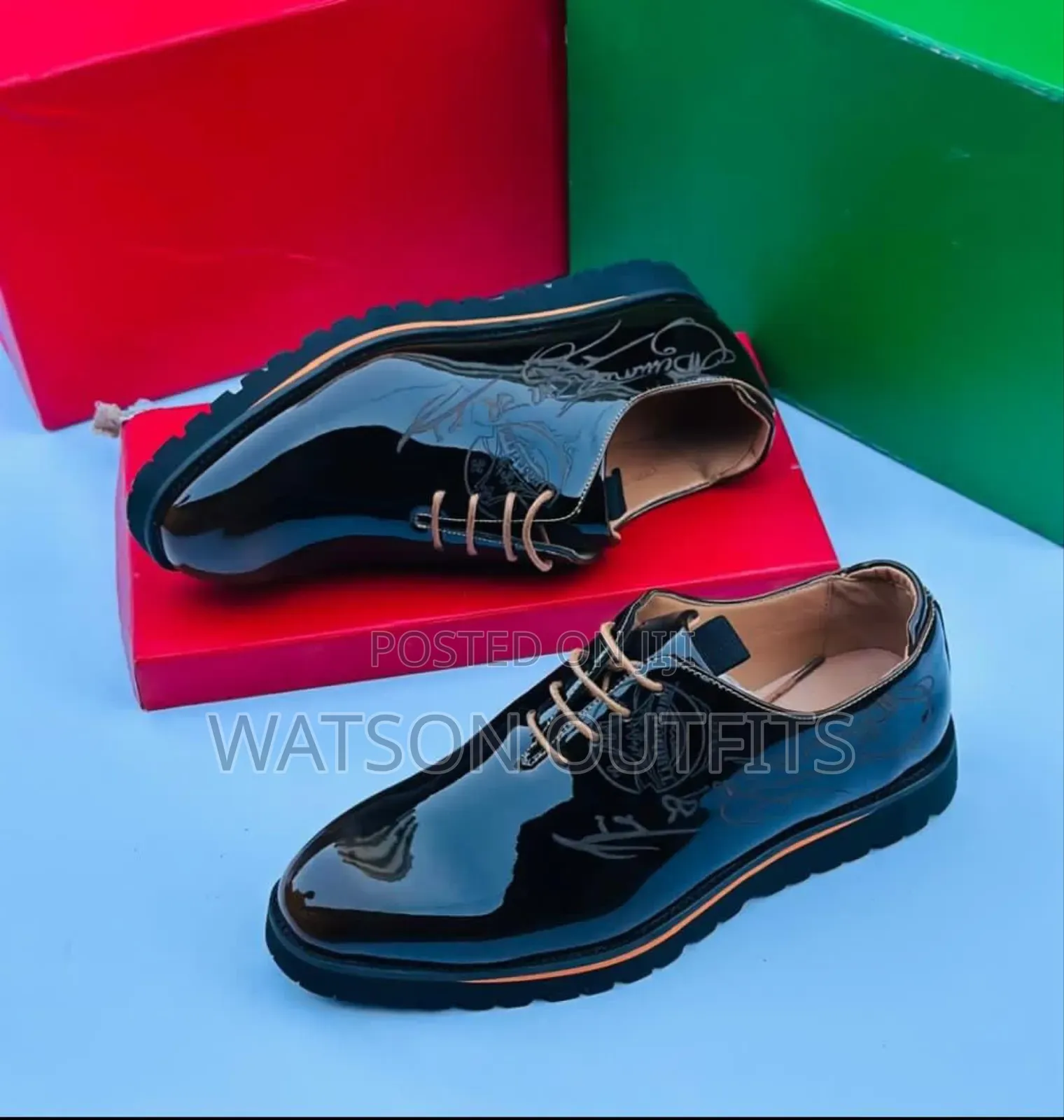 Men's Leather Shoes Timberland Brand Completely Very Shinning